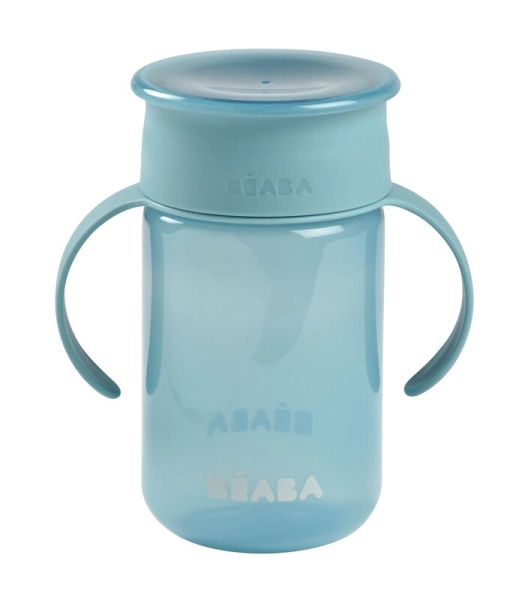 badabulle Tasse enfant anti-fuite PP 180 ml bleu