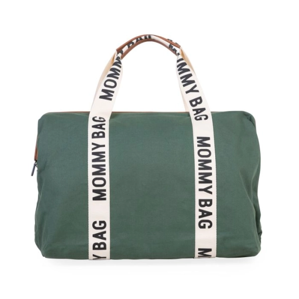 Childhome Mommy Bag Signature Changing Bag - Green