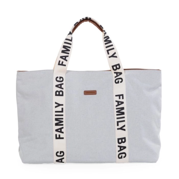 Childhome Family Bag Signature Changing Bag - Ecru