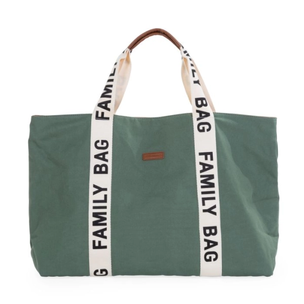 Childhome Family Bag Signature Changing Bag - Green