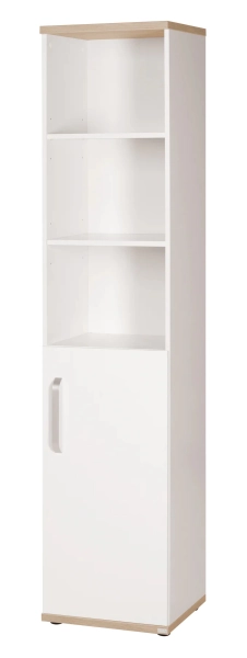 Roba Pia Pedestal Shelf - White