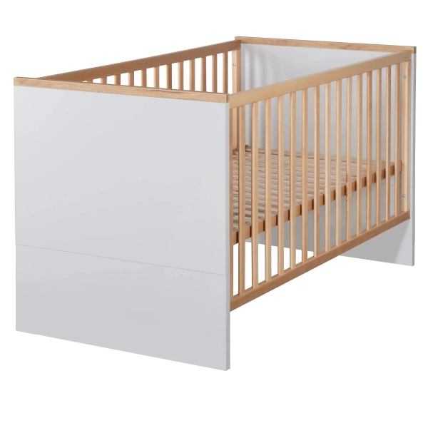 Bed 70x140cm Roba Tobi - Light grey / Wood