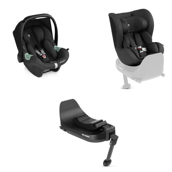 Système Modulaire ABC Design Coque Auto Tulip i-Size + Siège Auto Lily i-Size + Base Isofix Root - Bubble