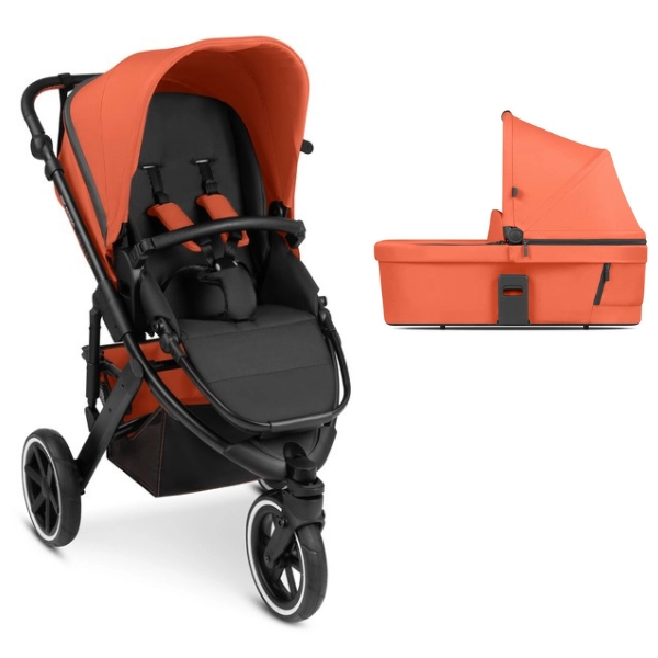 Poussette ABC Design Salsa Run + Nacelle - Carrot