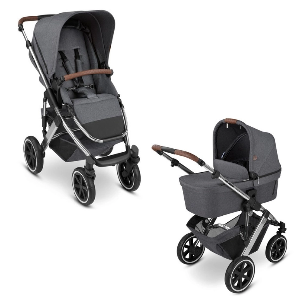 Poussette ABC Design Salsa 4 Air + Nacelle - Asphalt