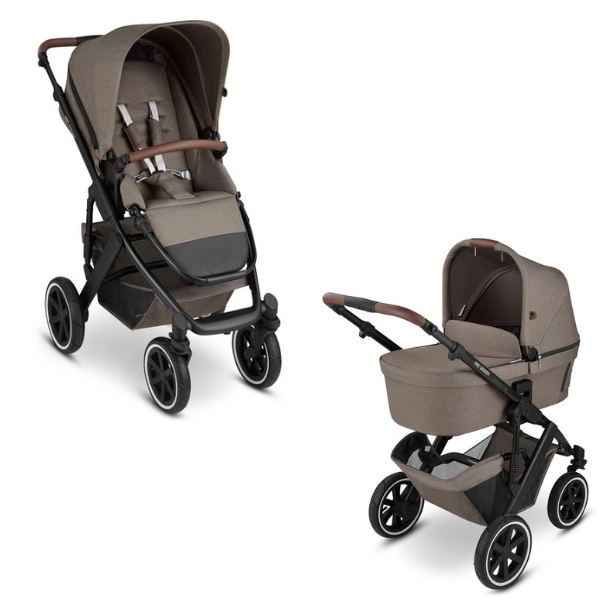 Poussette ABC Design Salsa 4 Air + Nacelle - Nature