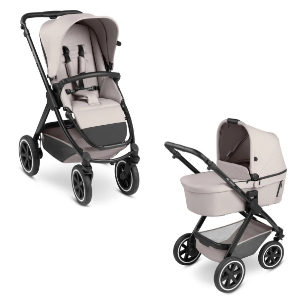 Poussette ABC Design Samba + Nacelle - Powder