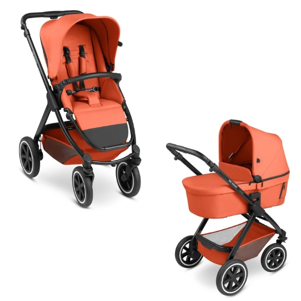 Poussette ABC Design Samba + Nacelle - Carrot
