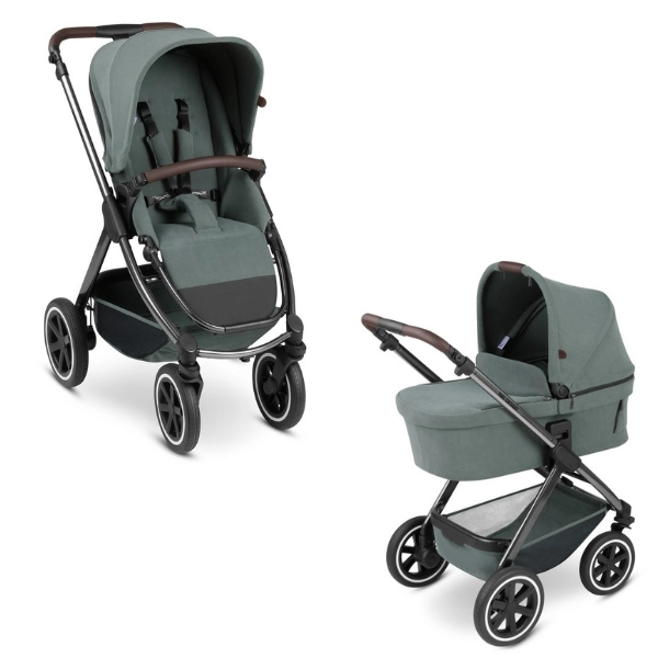 Poussette ABC Design Samba + Nacelle - Aloe