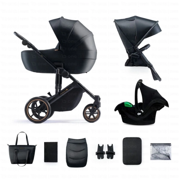 Poussette Trio PRIME 2 PRO - Kinderkraft - noir