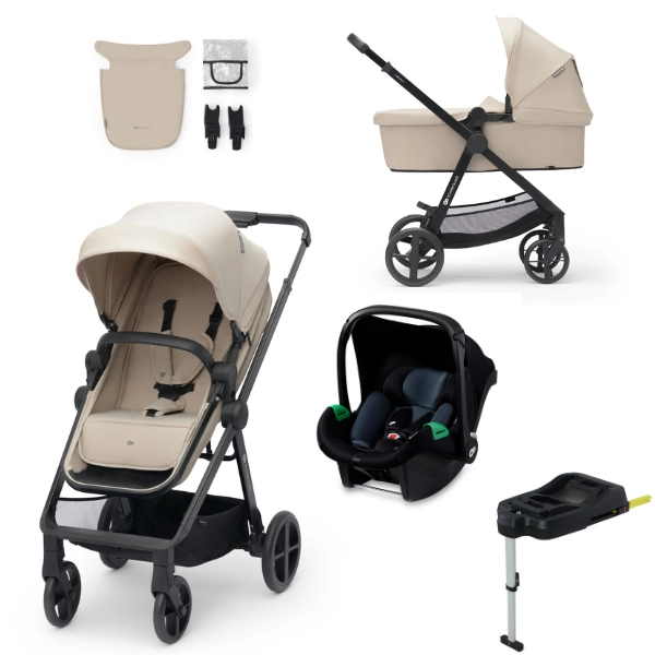 Poussette 4en1 NEWLY - Kinderkraft - beige