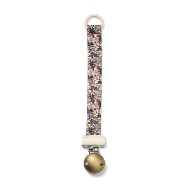 Elodie Wooden Pacifier Holder - Blue Garden
