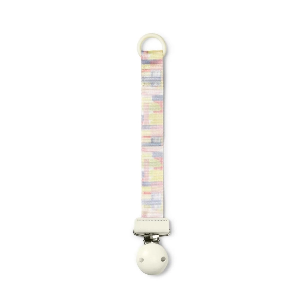 Elodie wooden pacifier chain - Pastel Braids