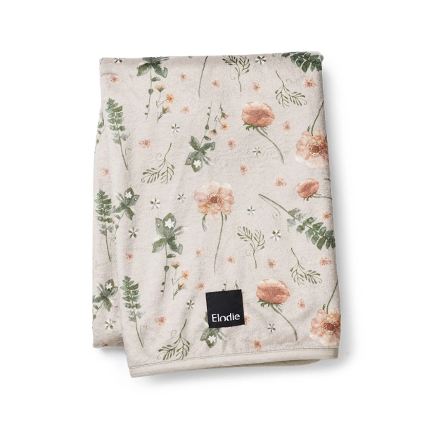Couverture Elodie Pearl Velvet - Meadow Blossom