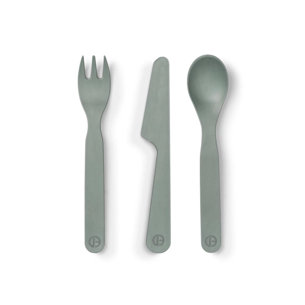 Set Couverts Elodie - Pebble Green