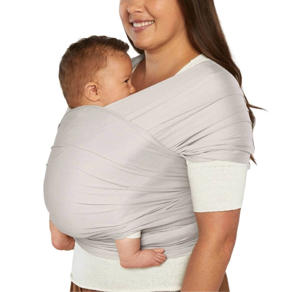 Écharpe de Portage Ergobaby Aura Mesh - Soft Grey