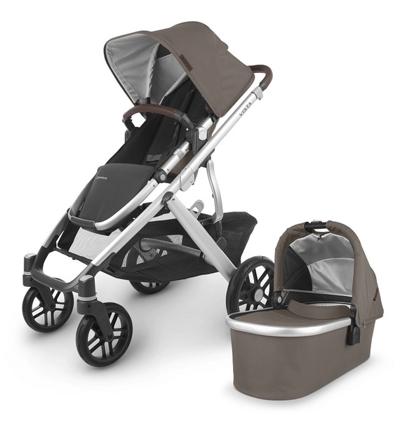 Poussette UPPAbaby Vista V2 + Nacelle - Theo Taupe