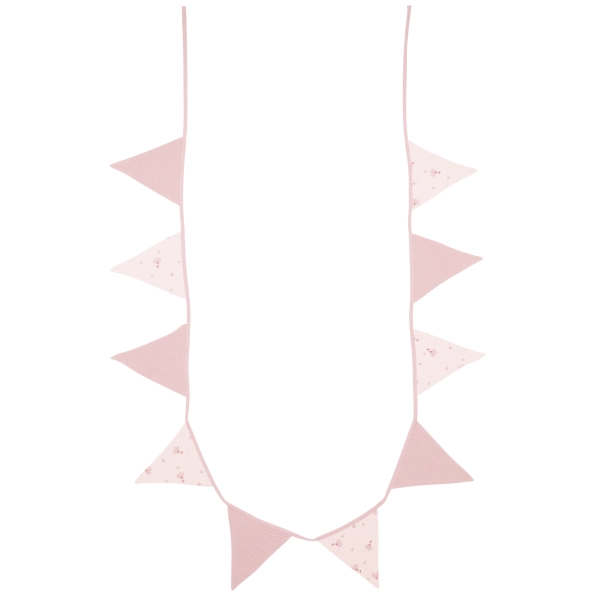 Guirlande fanions coton 250 cm BB&Co - Lovely Blossom