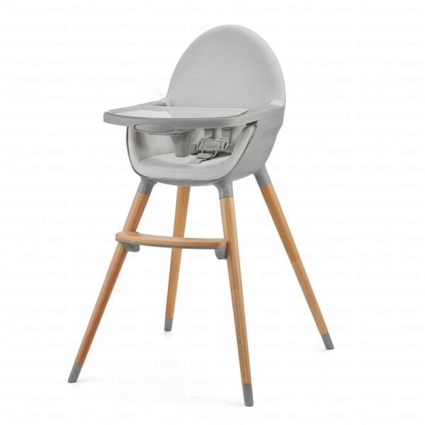 Chaise haute 2en1 FINI 2 - Kinderkraft - gris
