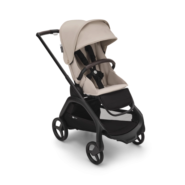 Poussette Bugaboo Dragonfly - Châssis Noir / Canopy Desert Taupe