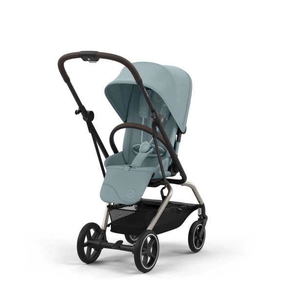 Poussette Cybex Eezy S Twist PLUS 2 - Châssis Taupe/ Stormy Blue