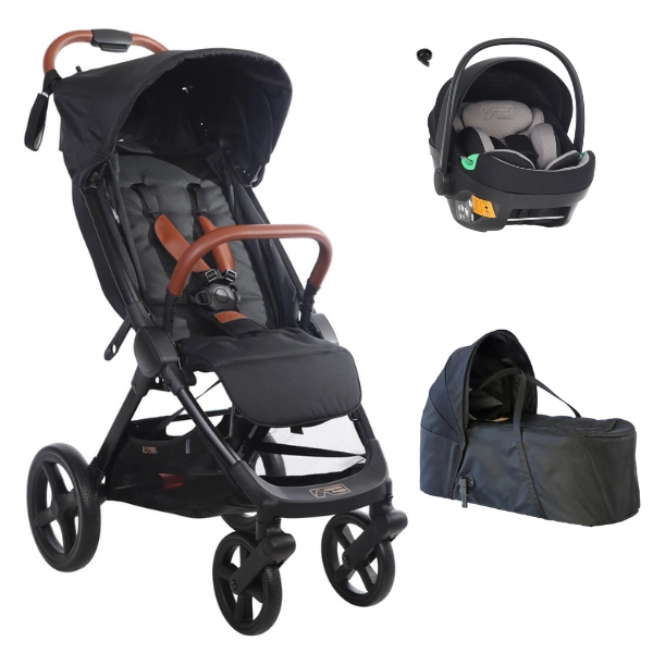 Poussette Mountain Buggy Nano Urban + Cocoon + Coque Auto Protect V4 i-Size