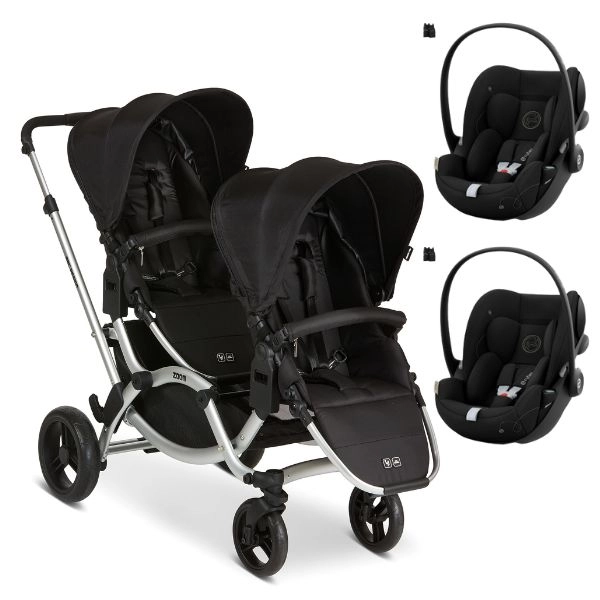Pack Poussette Double Trio Univers Poussette