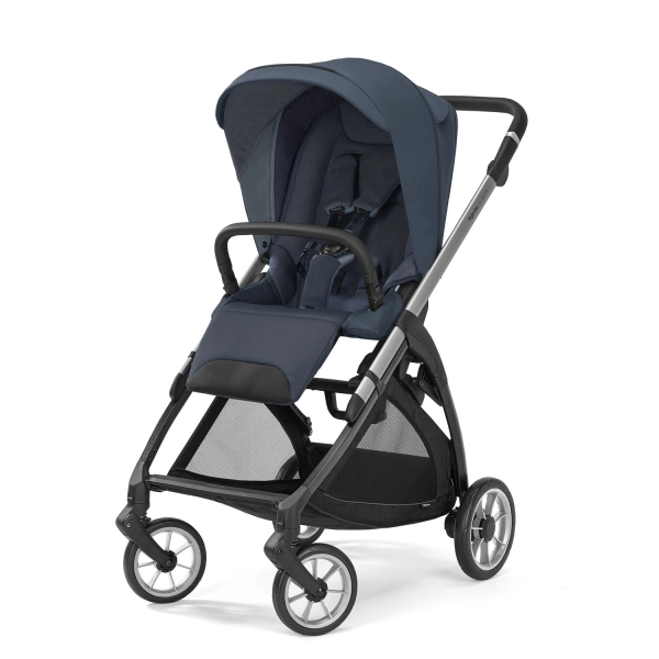 Poussette Inglesina Electa Silver Black - Hudson Blue