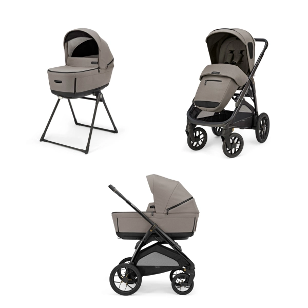 Poussette Inglesina (Système Duo Aptica XT) Total Black - Tundra Beige
