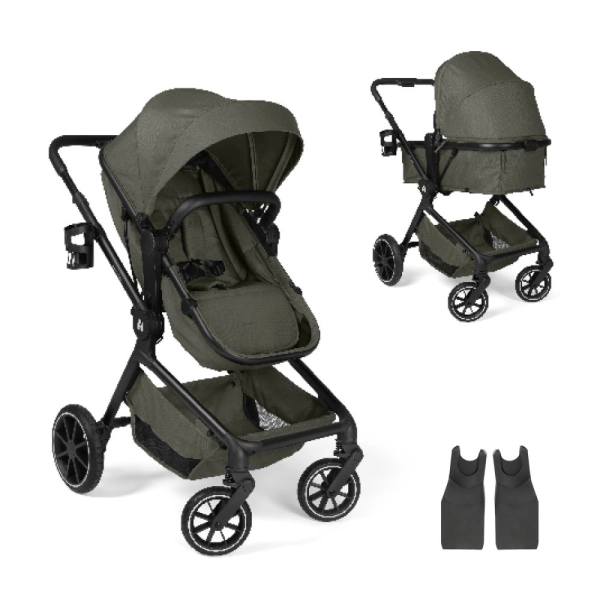 Poussette Convert N Care Olive - Olive