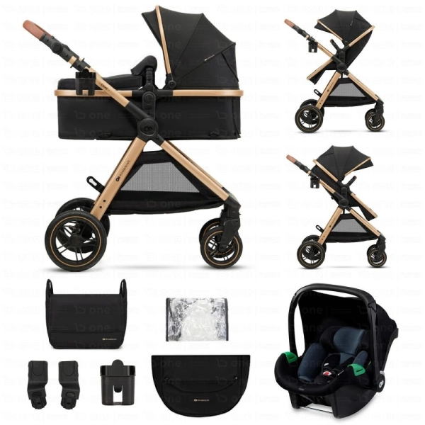 Poussette Trio ESME 3en1 - Kinderkraft - noir