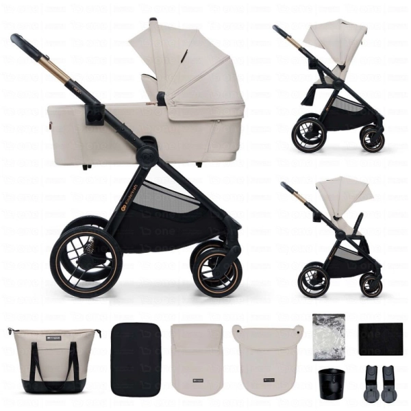 Poussette Duo NEA 2 - Kinderkraft - beige