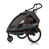 Remorque vélo Cama - Lionelo - Graphite