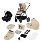 Poussette multifonction Meril - Lionelo - Beige Sand