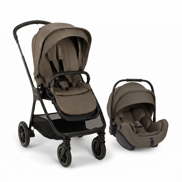 Pack duo Nuna - Poussette Triv Next + Siège auto Arra flex - Pistachio