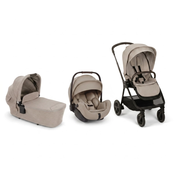 Pack trio Nuna - Poussette Triv Next + Siège auto Arra flex + Nacelle Lytl - Chateau