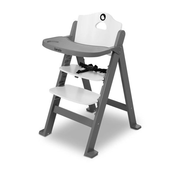 Lionelo Floris High Chair - Grey Stone