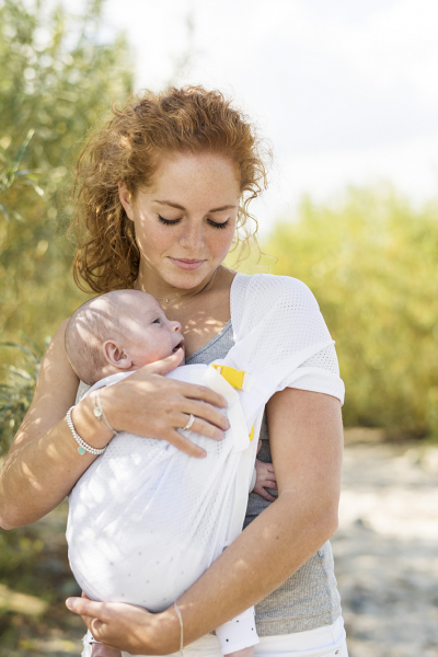 Porte-Bébé Minimonkey Mini Sling - White