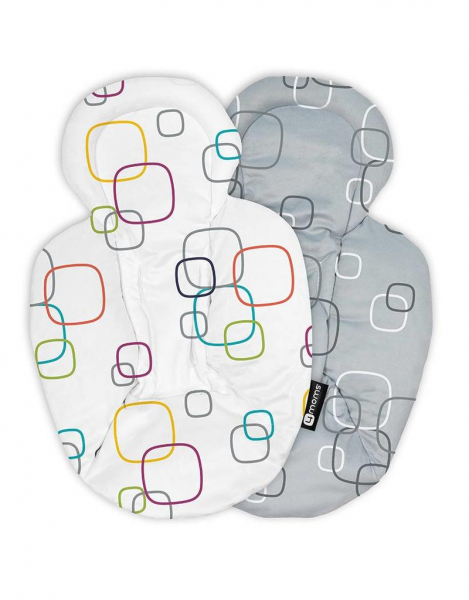 MamaRoo/RockaRoo 4Moms Newborn Insert - White/Grey
