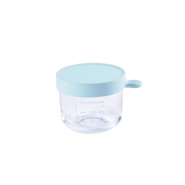 Portion Verre 150ml Béaba - Light Blue