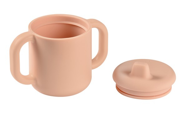 Tasse d'Apprentissage Silicone Béaba - Pink