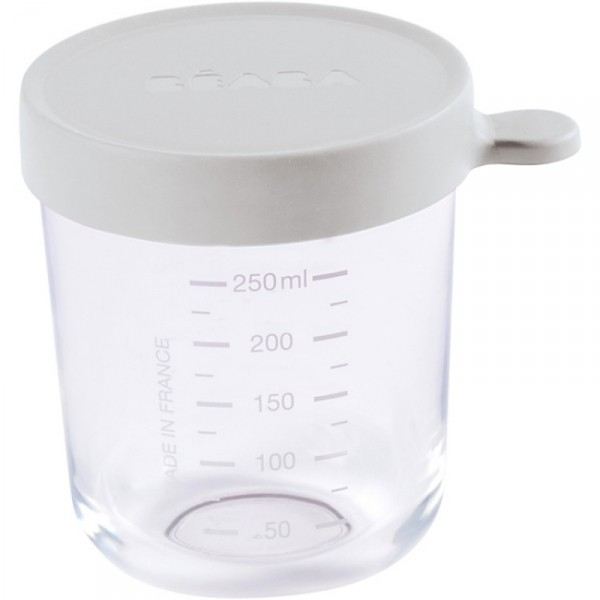 Beaba 250ml Glass Portion - Light Mist