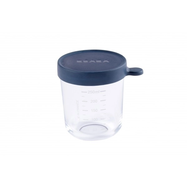 Portion Verre 250ml Béaba - Dark Blue