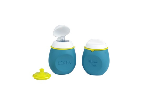 Béaba Baby Squeez' 2-in-1 + Squeez' Portion Set - Blue