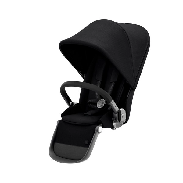 Second Seat Cybex Gazelle S - Black Frame/ Deep Black Seat (2022)