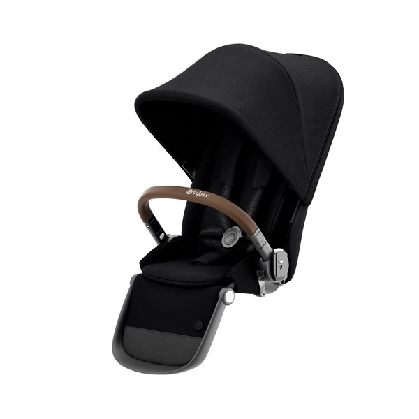Second Seat Cybex Gazelle S - Taupe Frame/ Deep Black Seat (2022)