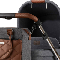 Attaches Sac à Langer Universelle ABC Design - Black