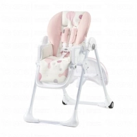 Chaise haute YUMMY - Kinderkraft - rose