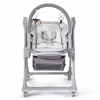 Chaise haute LASTREE - Kinderkraft - gris