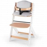 Chaise haute avec coussin ENOCK - Kinderkraft - bois/blanc